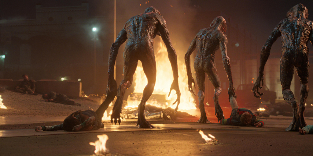 One of the most complex shots to execute was the oner featured in the battle in the MAC-Z.