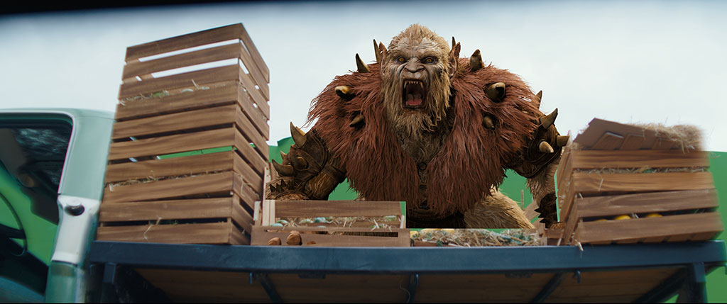 On a disused runway in Boddington, England, a section of highway was created for when Beast Man pursues Adam/He-Man (Nicholas Galitzine) and Teela (Camilia Mendes) in Oklahoma City.