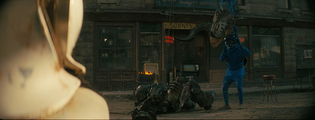 Just over 3,202 visual effects shots were spread across eight episodes, all shot on film with anamorphic lenses.