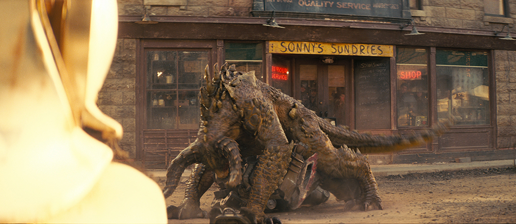 Just over 3,202 visual effects shots were spread across eight episodes, all shot on film with anamorphic lenses.