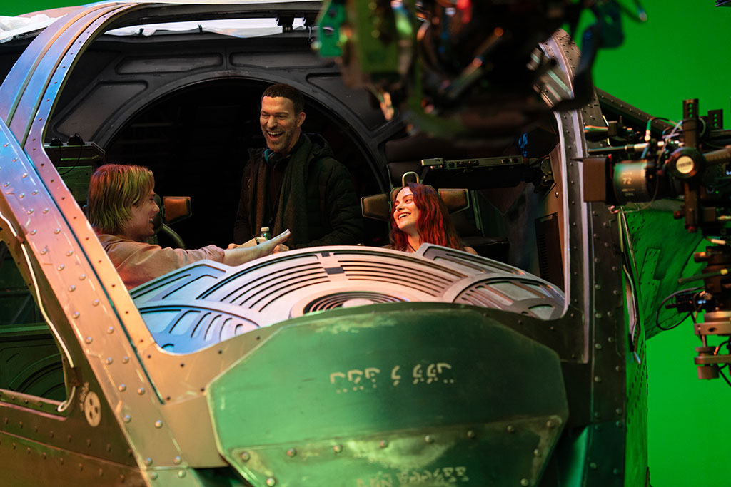 Travis Knight creates highly detailed storyboards for both his animated and live-action features.