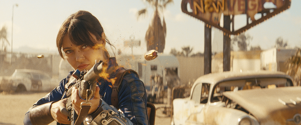 Getting the camera right for the slow-motion bullet shots was tricky.