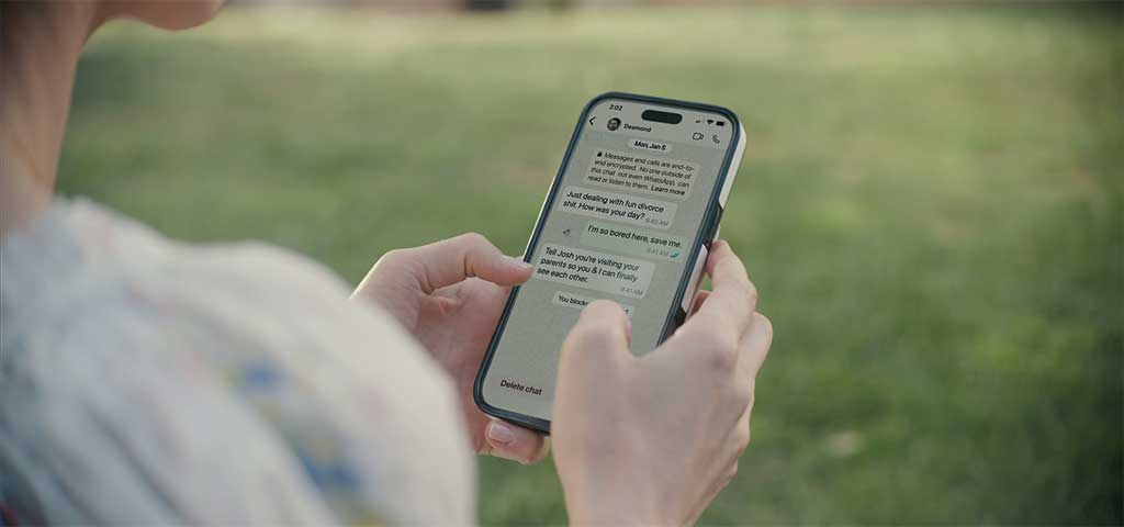 Some of the invisible effects involved smartphone screen composites.