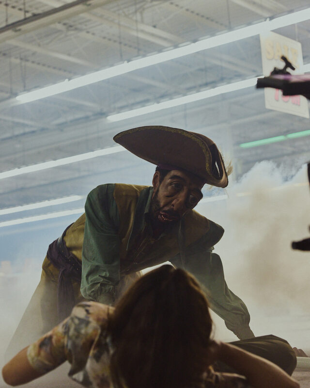 The final fight brought the practical and digital pieces together under even more difficult conditions.