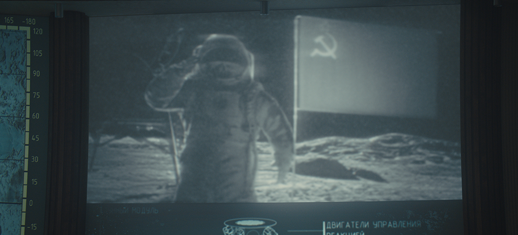 Some shots of Alexei Leonov walking on the moon match what appeared in For All Mankind, but Star City adds new angles.