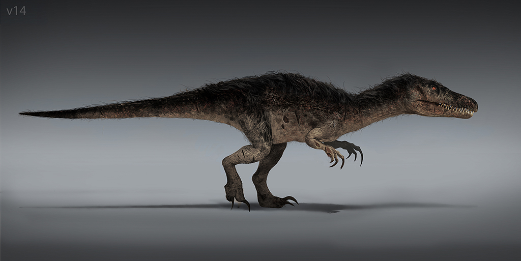 Various paint-overs for a Baryonyx.
